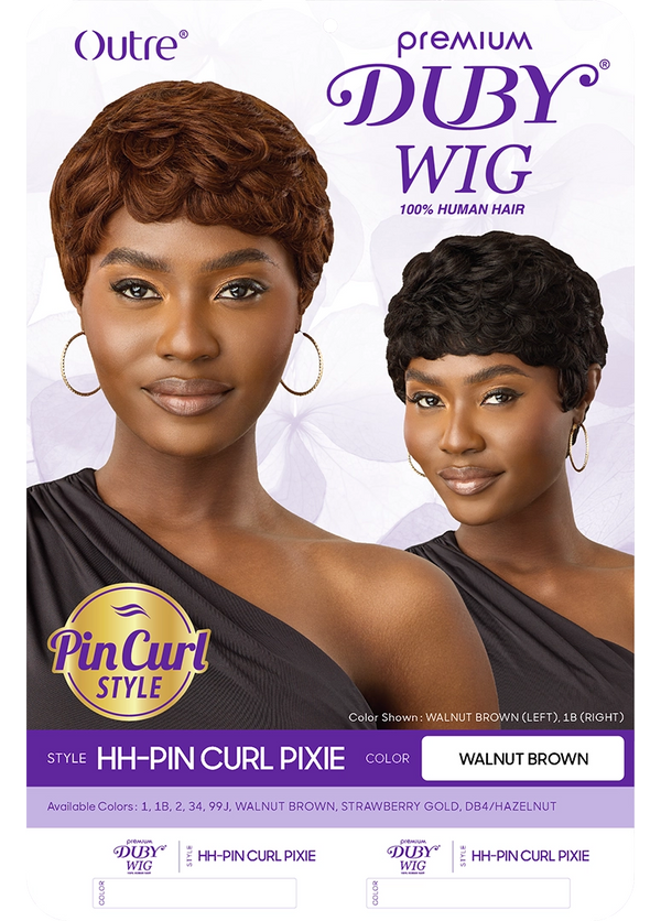 OUTRE - DUBY WIG - DUBY DAZZLE QLH 13X4 - PIN CURL PIXIE