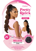 OUTRE - PRETTY QUICK - DRAWSTRING PONY - BELISSE