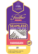 OUTRE - PURPLE PACK BRAZILIAN - FEATHER HAWAIIAN 18"