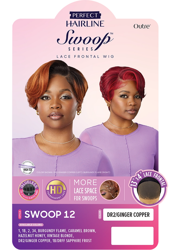 OUTRE - LACE FRONT WIG - PERFECT HAIR LINE 13X4 SWOOP SERIES SWOOP12
