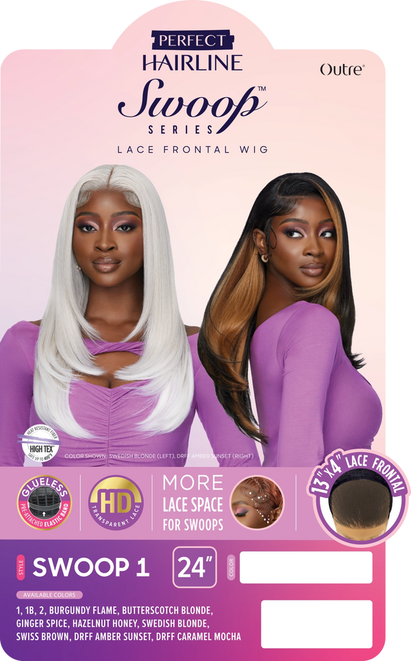 OUTRE - LACE FRONT WIG - PERFECT HAIR LINE 13X4 SWOOP SERIES SWOOP1