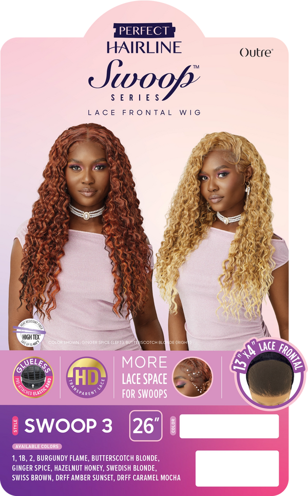 OUTRE - LACE FRONT WIG - PERFECT HAIR LINE 13X4 SWOOP SERIES SWOOP3
