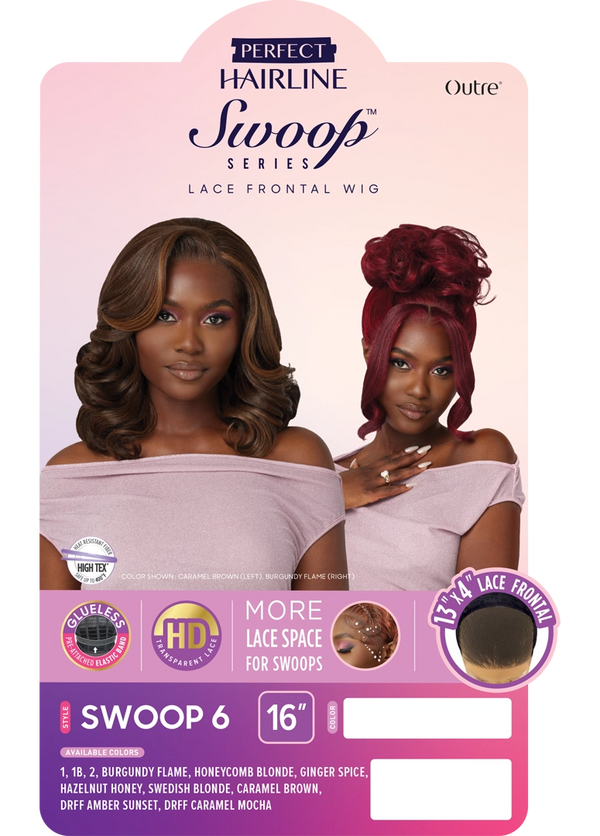 OUTRE - LACE FRONT WIG - PERFECT HAIR LINE 13X4 SWOOP SERIES SWOOP6