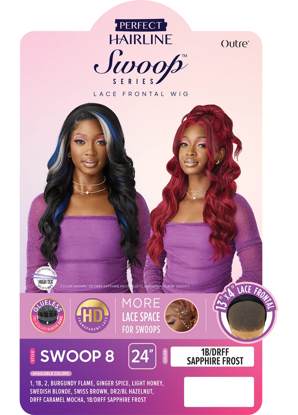 OUTRE - LACE FRONT WIG - PERFECT HAIR LINE 13X4 SWOOP SERIES SWOOP8