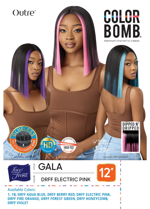 OUTRE - LACE FRONT WIG - COLORBOMB - GALA - HT