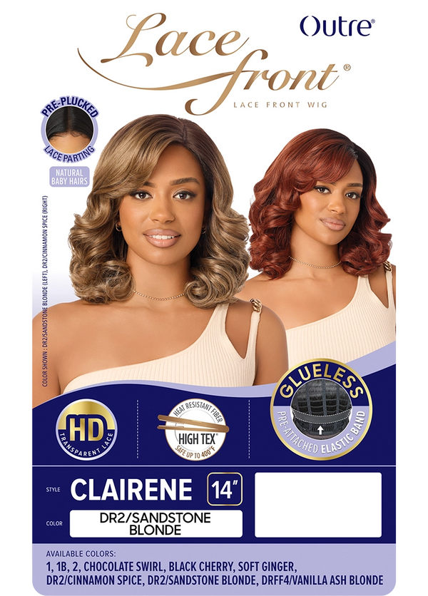 OUTRE - LACE FRONT WIG - CLAIRENE - HT