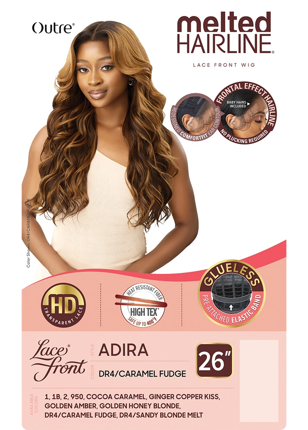 OUTRE - LACE FRONT WIG - MELTED HAIRLINE - ADIRA - HT