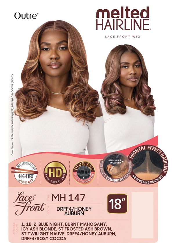 OUTRE - LACE FRONT WIG - MELTED HAIRLINE - MH 147 - HT