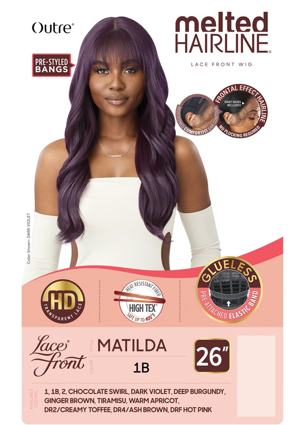 OUTRE - LACE FRONT WIG - MELTED HAIRLINE - MATILDA - HT