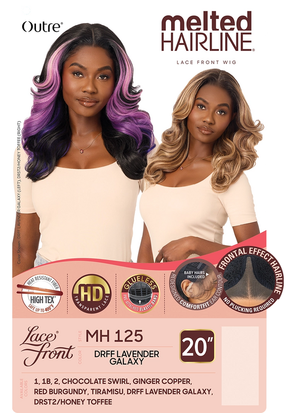 OUTRE - LACE FRONT WIG - MELTED HAIRLINE - MH 125 - HT