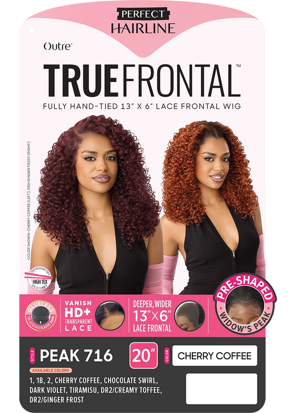 OUTRE - LACE FRONT WIG-PHL 13X6 - TRUE FRONTAL - PEAK 716 - HT