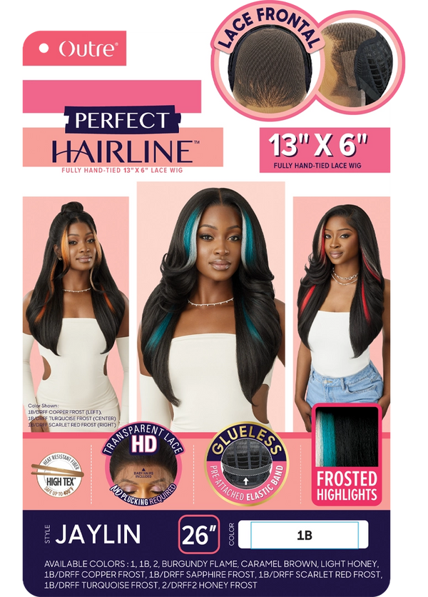 OUTRE - LACE FRONT WIG - PERFECT HAIR LINE 13X6 - JAYLIN - HT