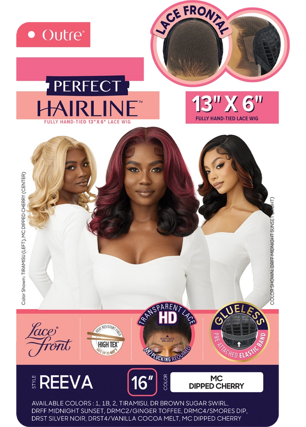 OUTRE - LACE FRONT WIG - PERFECT HAIR LINE 13X6 - REEVA - HT