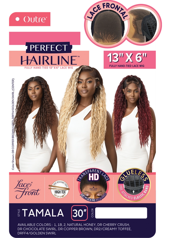 OUTRE - LACE FRONT WIG - PERFECT HAIR LINE 13X6 - TAMALA - HT