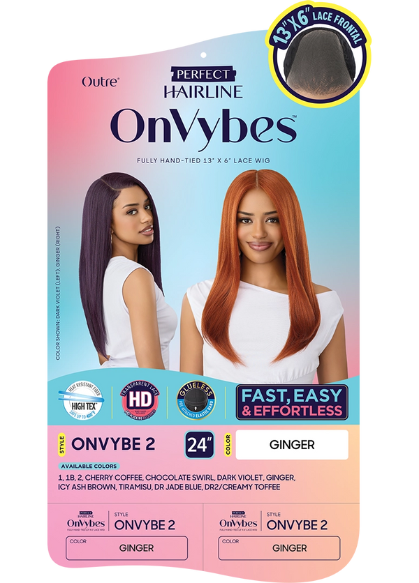 OUTRE - LACE FRONT WIG - PERFECT HAIR LINE - OnVybes - OnVybe 2 - HT