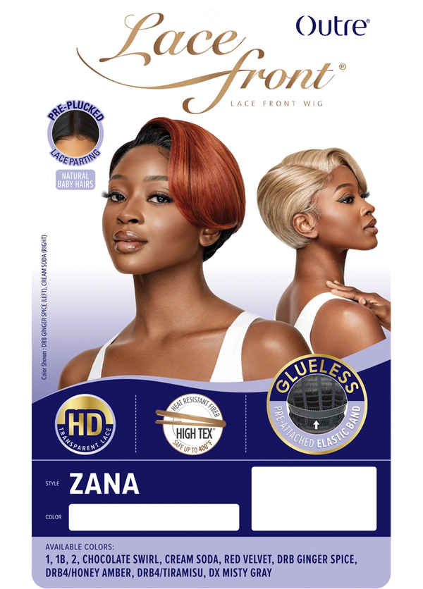 OUTRE - LACE FRONT WIG - ZANA - HT