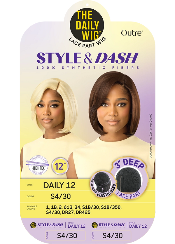 OUTRE - THE DAILY WIG - STYLE & DASH - DAILY 12