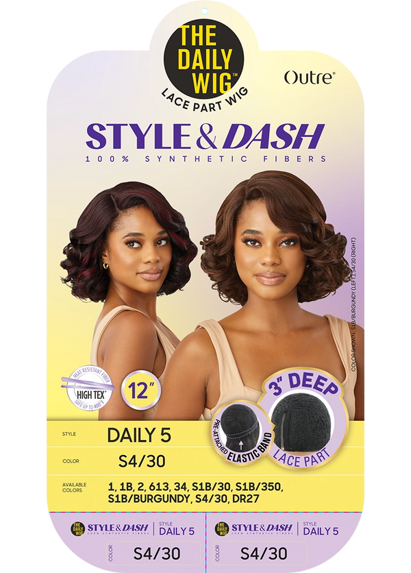 OUTRE - THE DAILY WIG - STYLE & DASH - DAILY 5