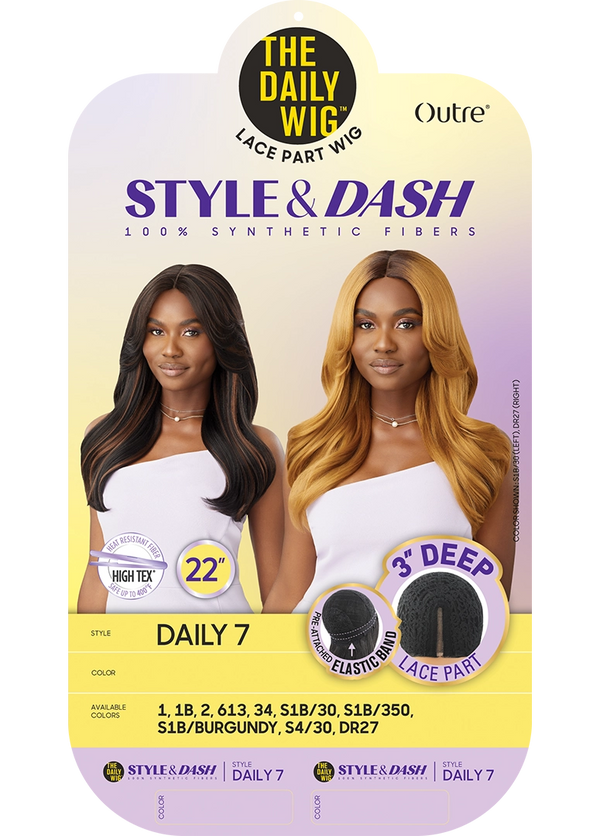 OUTRE - THE DAILY WIG - STYLE & DASH - DAILY 7