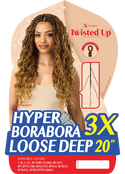 OUTRE - X-PRESSION - TWISTED UP - HYPER BORABORA LOOSE DEEP 20" 3X