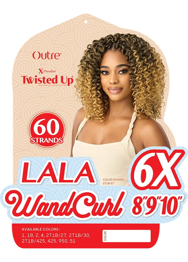 OUTRE - X-PRESSION - TWISTED UP - LALA WANDCURL 8