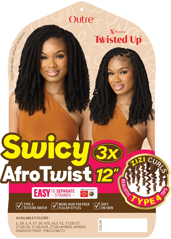 OUTRE - X-PRESSION - TWISTED UP - SWICY AFRO TWIST 12