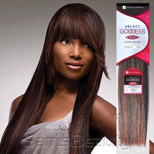 SENSATIONNEL - GODDESS SELECT 100% REMI HUMAN HAIR YAKI 10S(8