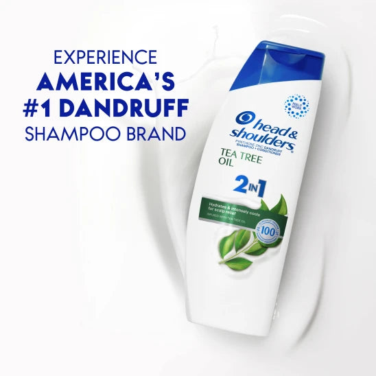 Head & Shoulders - Tea Tree 2-IN-1 Dandruff Shampoo & Conditioner