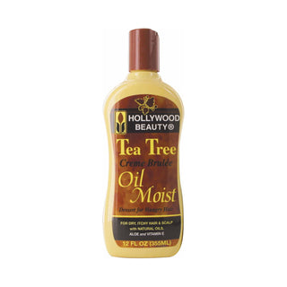 HollyWood Beauty - Tea Tree Creme Brulee Hair Oil Moisturizer