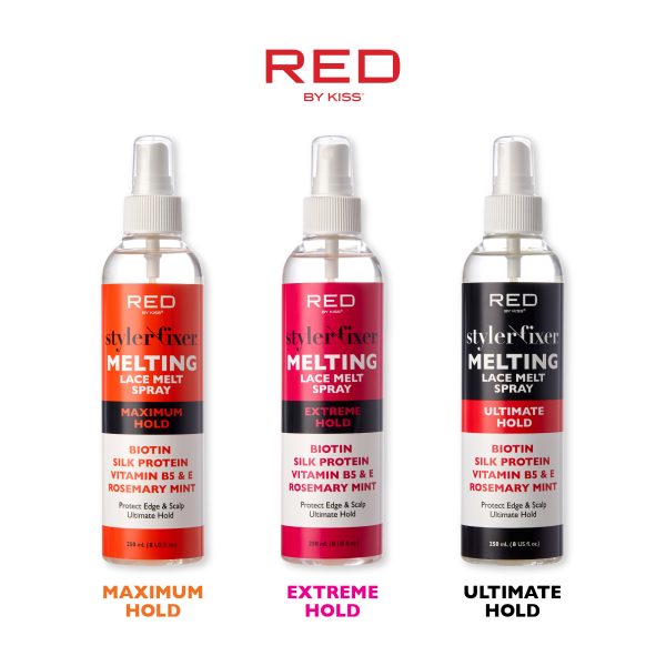 KISS - RED LACE MELT SPRAY MAXIMUM HOLD