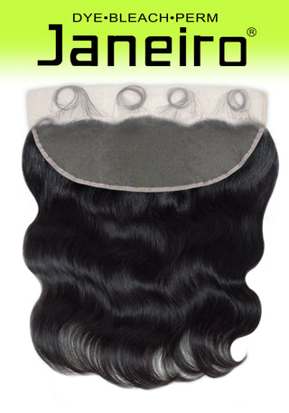 JANEIRO - 100% 9A Unprocessed Virgin Hair 13X4 Frontal HD Lace Closure