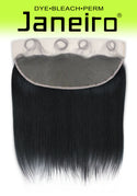 JANEIRO - 100% 9A Unprocessed Virgin Hair 13X4 Frontal HD Lace Closure STRAIGHT