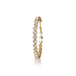 JOY JEWELRY - Gold X-Large Gem Hoop Earring GJG06