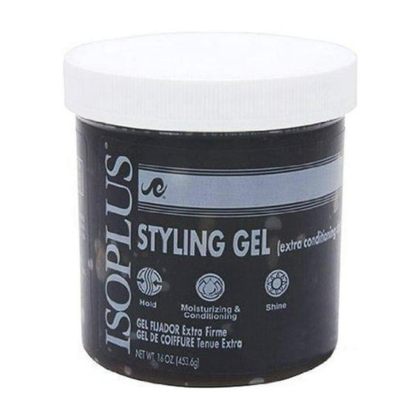 ISOPLUS - Styling Gel Extra Conditioning DARK | Zoe Beauty Supply