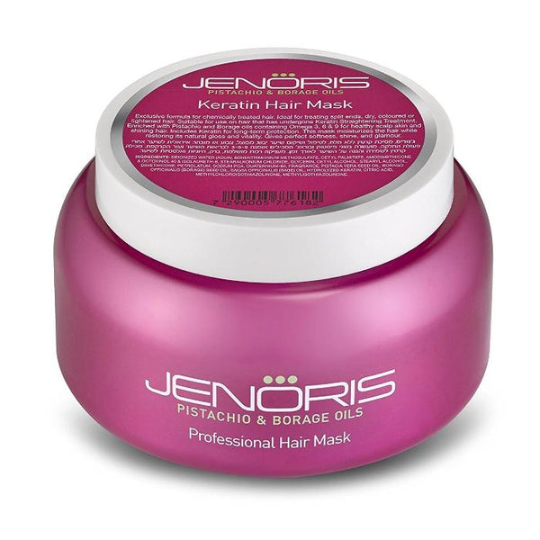 JENORIS - Professional Pistachio & Borage Oils Keratin Hair Mask