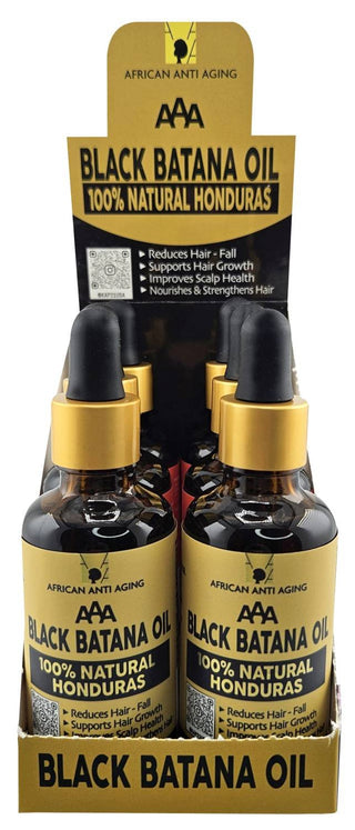 AFRICAN ANTI-AGING - 100% Honduras Black Batana Oil