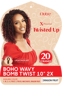 OUTRE - X-PRESSION - TWISTED UP - BOHO WAVY BOMBT WIST 10