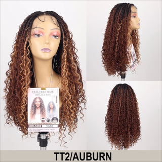TRU WIG - FEEL FREE HAIR 13X5 LACE FRONT 5STRAND BOHO BOX BRAID WIG