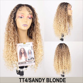 TRU WIG - FEEL FREE HAIR 13X5 LACE FRONT 5STRAND BOHO BOX BRAID WIG