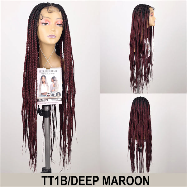 TRU WIG - 13X5 LACE CORNROW BOX BRAID WIG