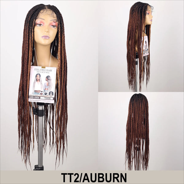 TRU WIG - 13X5 LACE CORNROW BOX BRAID WIG