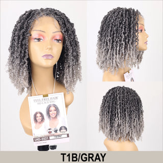 TRU WIG - FEEL FREE HAIR 13X5 LACE FRONT YANKY TWIST BRAID WIG 12-14