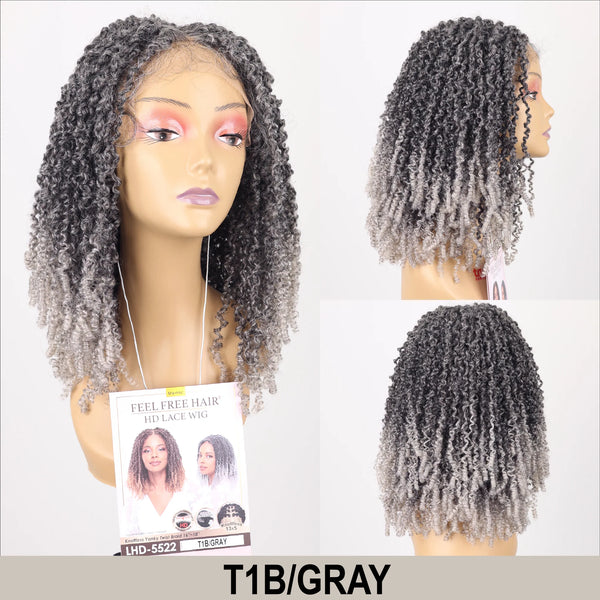 TRU WIG - FEEL FREE HAIR 13X5 LACE FRONT YANKY TWIST BRAID WIG 16-18