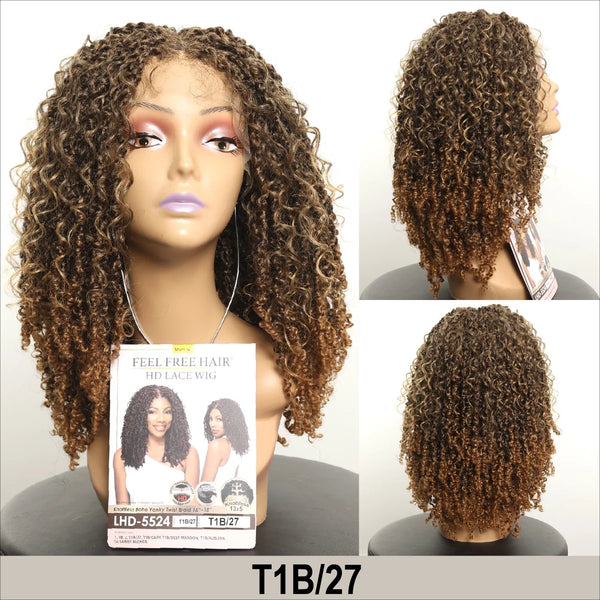 TRU WIG - 13X5 LACE BOHO YANKY TWIST WIG