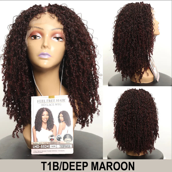 TRU WIG - 13X5 LACE BOHO YANKY TWIST WIG