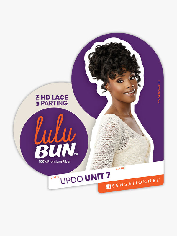 SENSATIONNEL - LULU BUN - UPDO UNIT 7 (HD LACE PARTING)