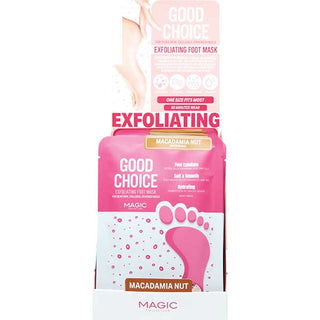 MAGIC COLLECTION - Good Choice Exfoliating Foot Mask Macadamiz Nut