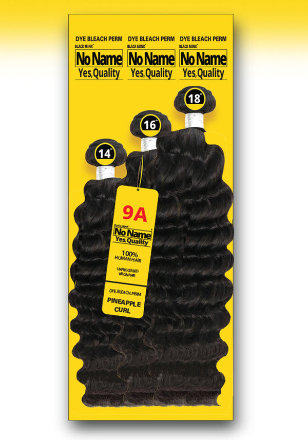 NO BRAND - 9A 100% VIRGIN HAIR BUNDLE PINEAPPLE WAVE