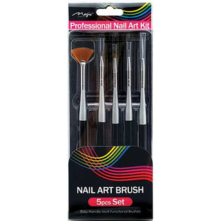MAGIC COLLECTION - Professional Nail Art Brush 5PCs Set