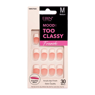 EBIN - MOOD: TOO CLASSY FRENCH NAIL - 005 (MEDIUM)